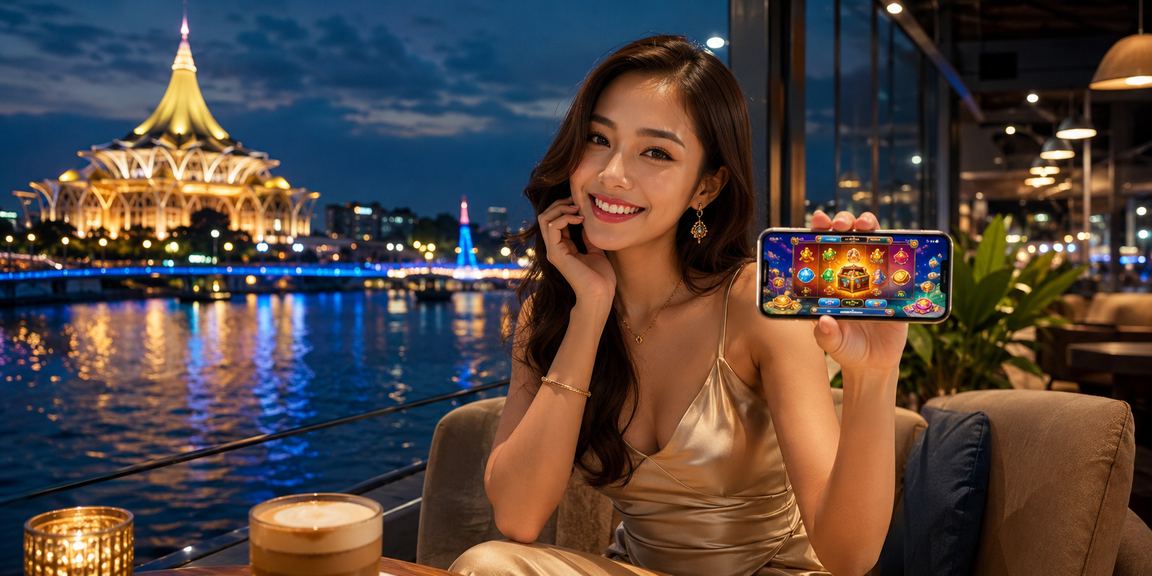 Antara muka kasino mudah alih di Kuching dengan pelbagai permainan